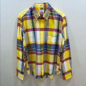 Gant Rugger New Haven Men’s Plaid Button Down Shirt. XL. New Unworn Condition.